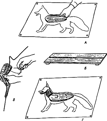 Моделирование чучела среднего по размеру животного (енот, лисица, песец и т.д.)